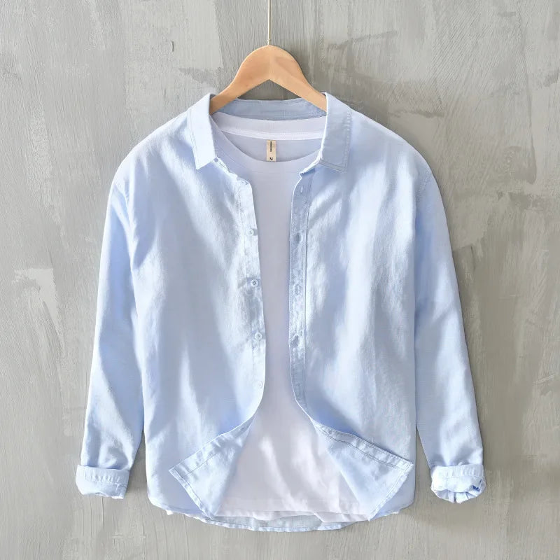 Montague | Camicia Sartoriale Cotone-Lino